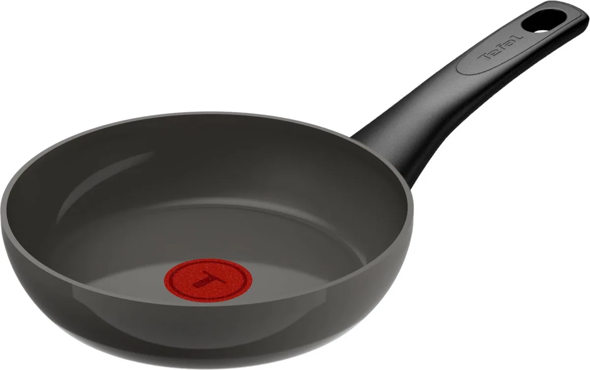 Renewal Keramische Koekenpan 20 cm - Geschikt voor inductie - Gerecycled aluminium de Tefal en Gris – photo produit