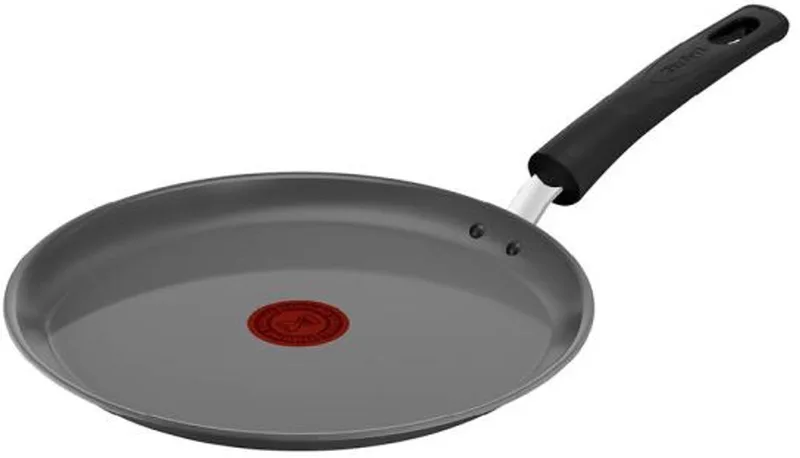 Renewal - Pannenkoekenpan - Ø25 cm - Keramisch - PFAS-vrij - Geschikt voor Inductie von Tefal in Grau – Produktfoto