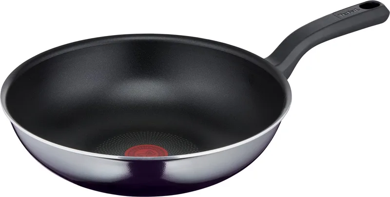 RESIST Koekenpan 28 cm - Anti-billen, dijen & hittebestendig de Tefal en Noir – photo produit