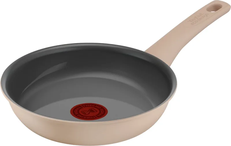 Revive - Koekenpan - Ø20 cm - Keramisch - PFAS-vrij - Compact - Geschikt voor inductie von Tefal in Beige – Produktfoto