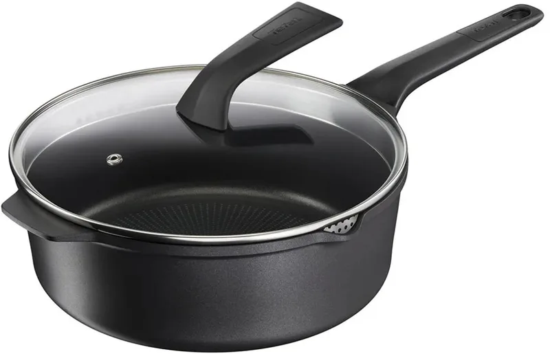 Robusto - Hapjespan - Ø26 cm - Inclusief Deksel - Inductie - Robuust by Tefal in Black – product photo