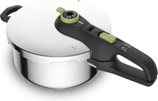 Secure 5 Trendy - Snelkookpan - 4L - Geschikt voor Inductie - Veiligheidsslot - Compact by Tefal in Silver – product photo 1 of 5