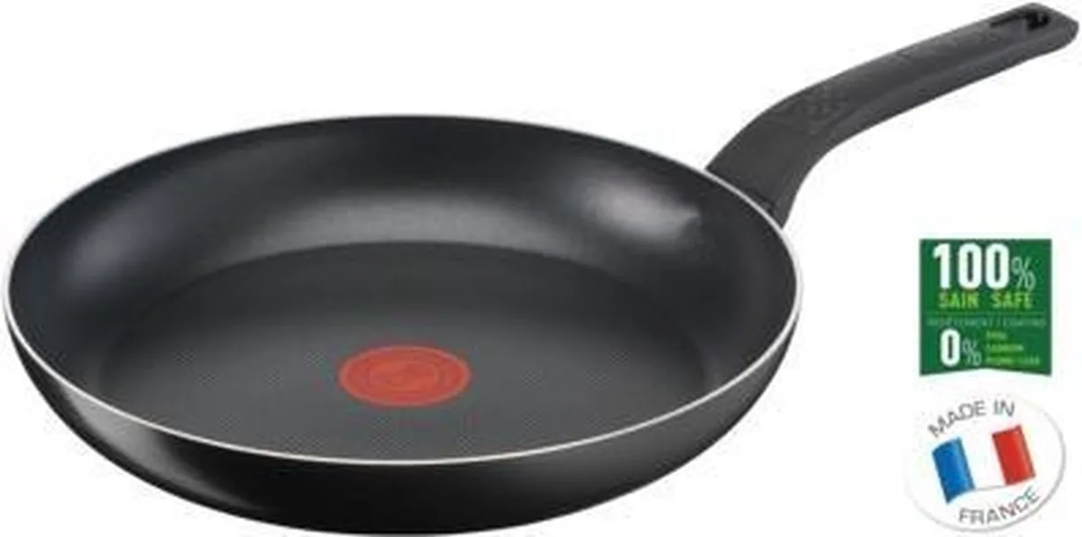 Simply Clean - B5670453 - Koekenpan - 24cm -GEEN Inductie de Tefal en Noir – photo produit