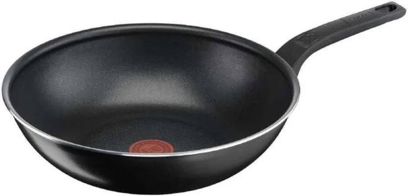 Simply Clean - B5671953 - Wokpan - GEEN Inductie - Ø 28 Cm by Tefal in Black – product photo