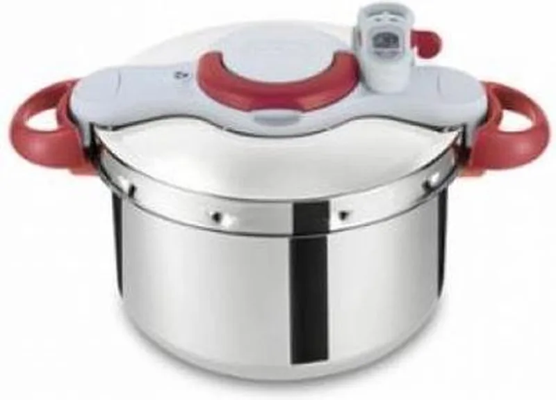 Snelkookpan - 6 L - Roestvrij staal by Tefal in Aluminium – product photo