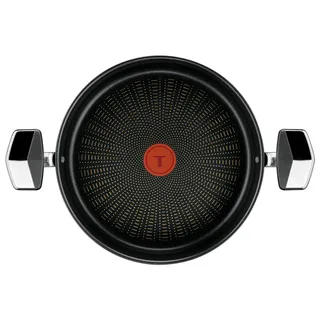 Space Emotion+ - Hapjespan met Deksel - 26 cm - RVS - Geschikt voor Inductie by Tefal in Silver – product photo 2 of 6