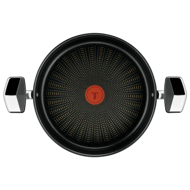 Space Emotion+ - Hapjespan met Deksel - 26 cm - RVS - Geschikt voor Inductie by Tefal in Silver – product photo 2 of 6