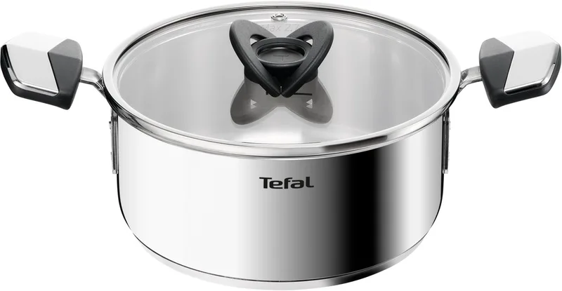 Space Emotion+ Kookpan 20 cm - Met Deksel - Geschikt voor Inductie de Tefal en Argent – photo produit