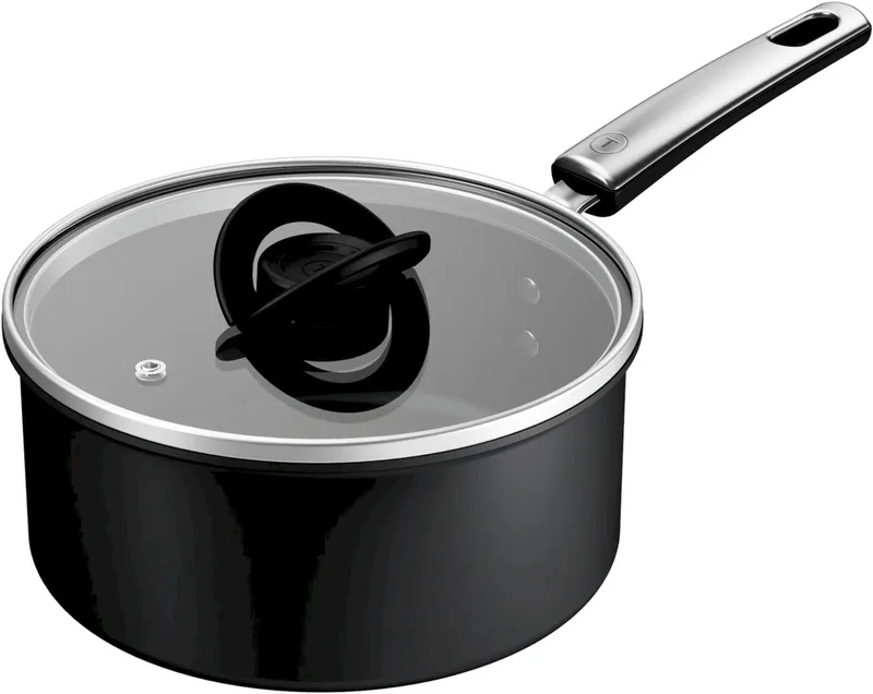 Space+ Excellence+ Steelpan met deksel 20 cm – G3282453 - 2.7 L de Tefal en Noir – photo produit