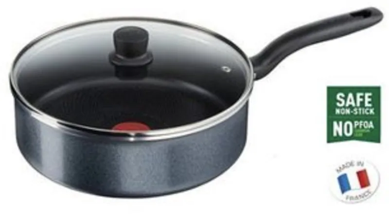 Start & Cook - Hapjespan - 24cm - Inductie by Tefal in Anthracite – product photo