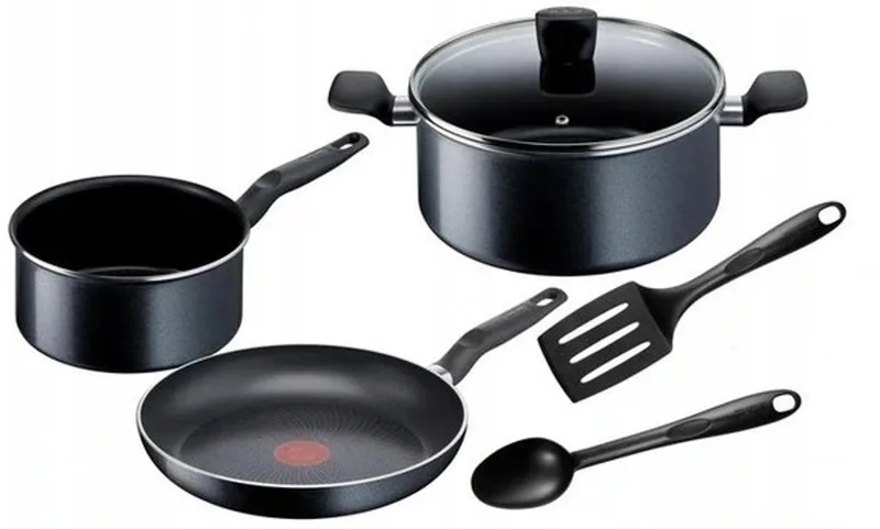 Starter Pannenset 6 Delen - Perfect Koken & Bakken by Tefal in Black – product photo
