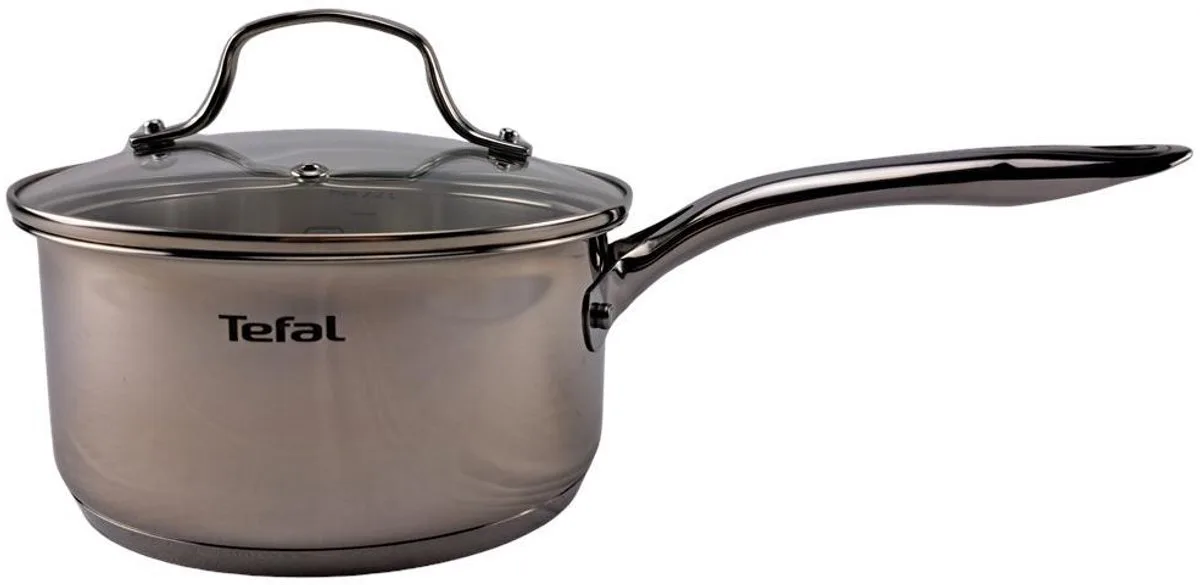 steelpan RVS 18cm inductie - duurzame pan 2,2L. van Tefal in Meerkleurig – productfoto