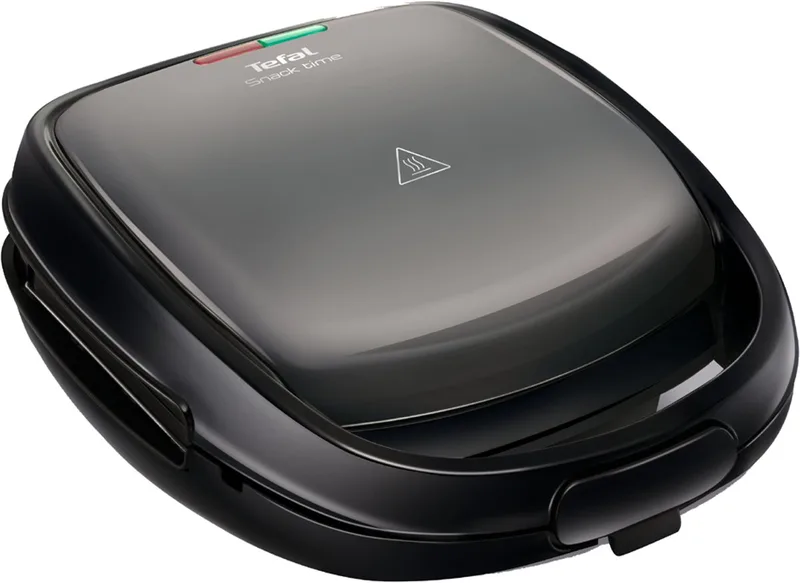 SW 341B Snack Time Wafel-/Sandwichmaker Zwart/Grijs by Tefal in Black, Grey – product photo