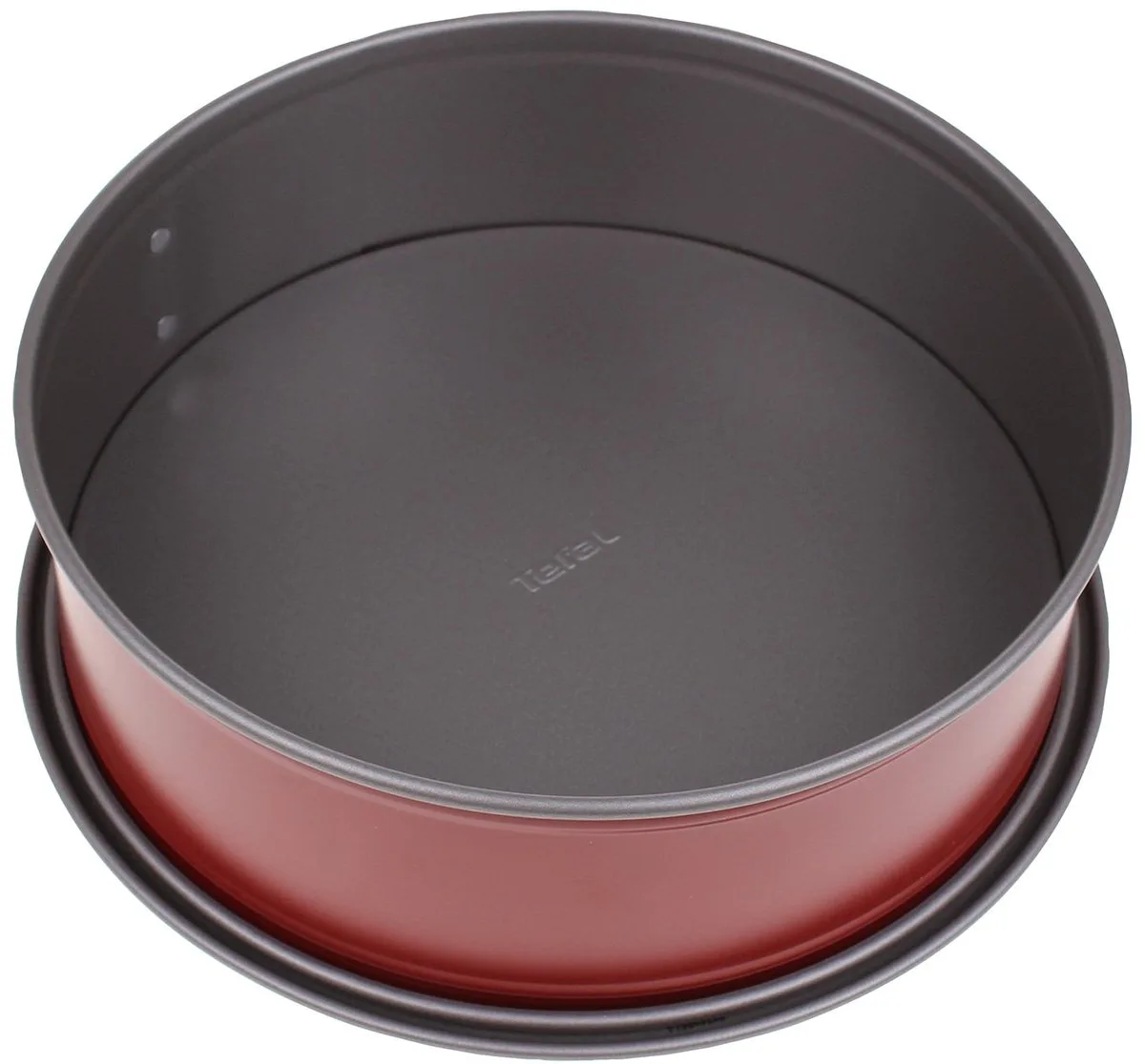 TefalJ 1641214 Delibake Moule A Charnière 23 cm Acier Rouge Carbone de Tefal en Rouge – photo produit