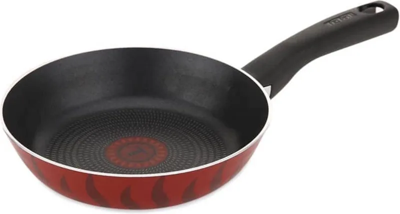 Tempo Flame Koekenpan 24 cm Anti-aanbak Gas by Tefal in Titanium – product photo