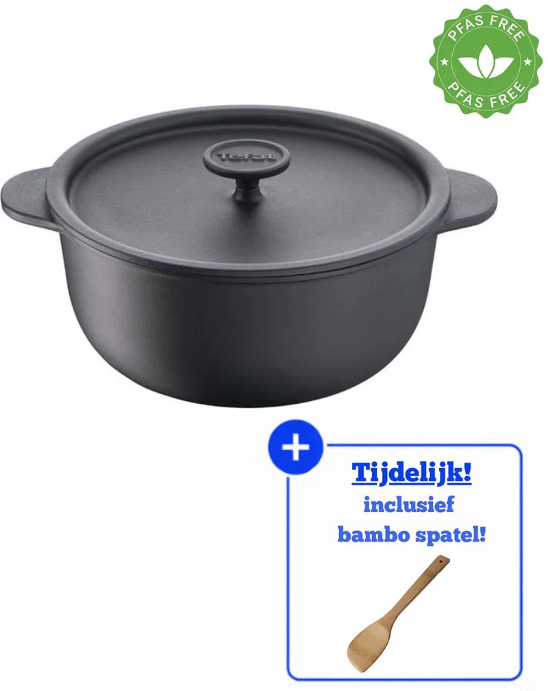 Tradition E22546 - Ronde braadpan 24 cm by Tefal in Black – product photo