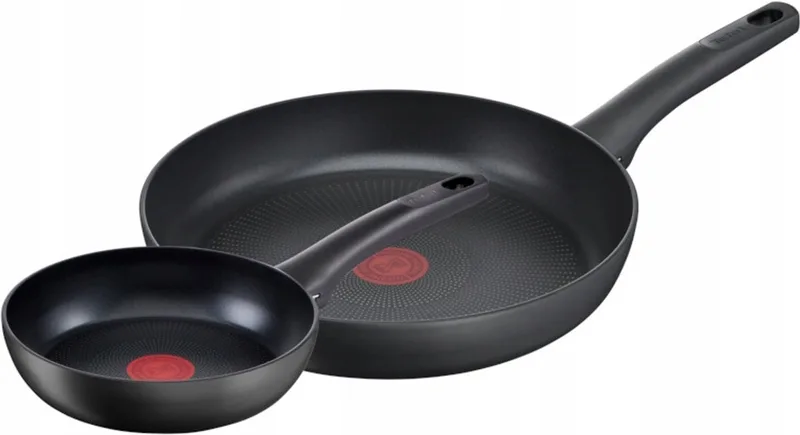 Ultimate Pannenset 22/28cm Titaan Inductie by Tefal in Black – product photo