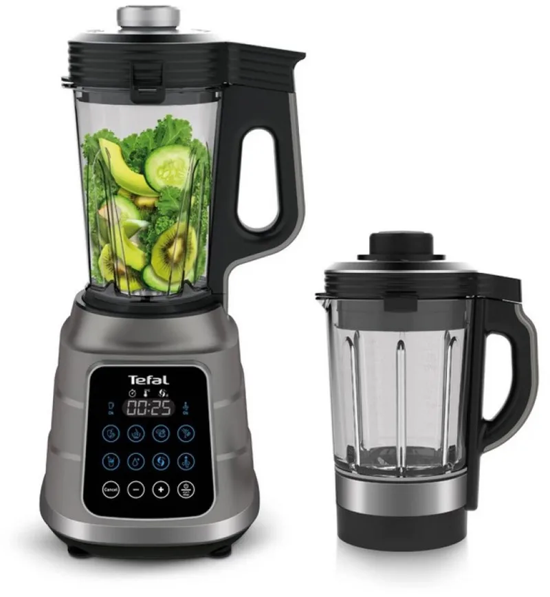 Ultrablend Boost - Blender - 1300W - Vacuümtechnologie - 10 Programma's - Glazen & Tritan Kan by Tefal in Black – product photo
