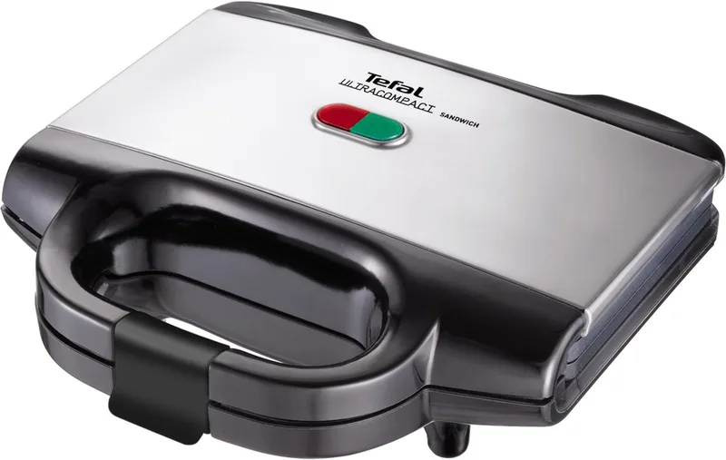 Ultracompact - Tosti-apparaat - Compact Design - Anti-aanbaklaag - Veilig in gebruik - 700W - RVS de Tefal en Sm1552 – photo produit