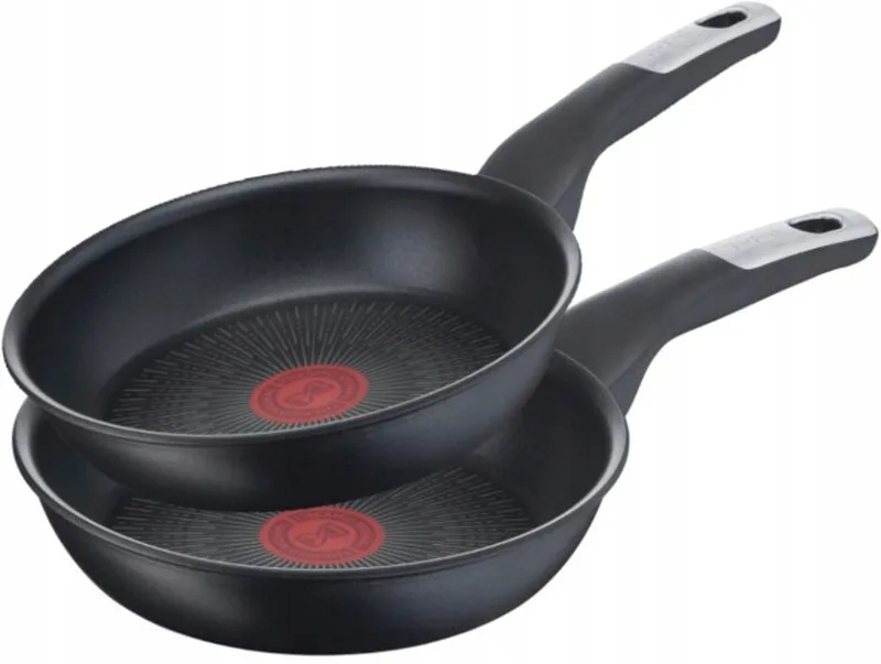 Unlimited Koekenpannenset 20/28 cm - Titanium Antikras by Tefal in Black – product photo
