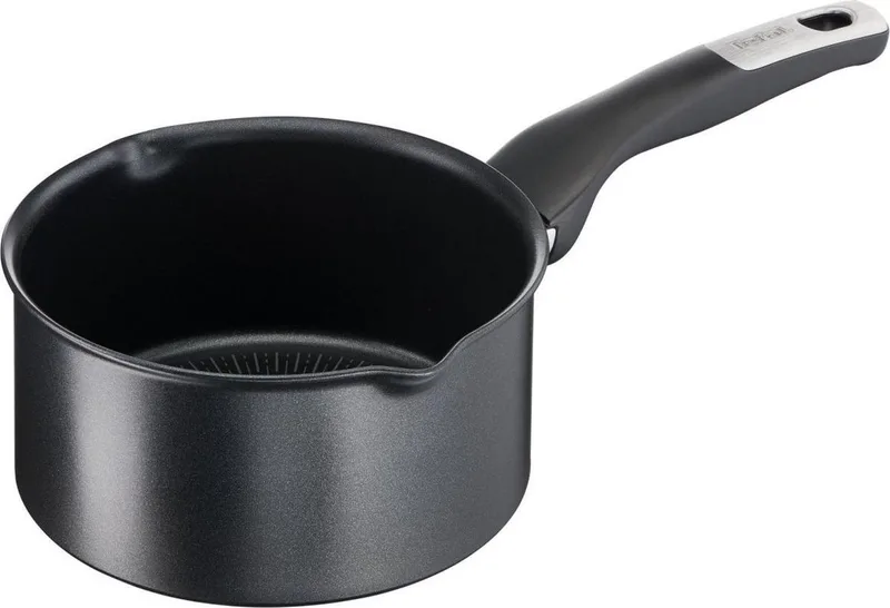 Unlimited Steelpan - Hoogwaardig Titanium - Coated Non-Stick - 18 cm - 2L de Tefal en Noir – photo produit