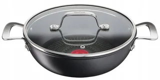 Unlimited Wok met Deksel - 26cm - Titanium Anti-Scratch by Tefal in Black – product photo 1 of 4