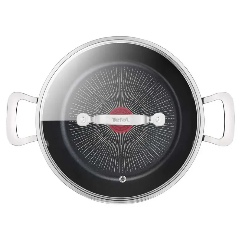 Unlimited Wok met Deksel - 26cm - Titanium Anti-Scratch by Tefal in Black – product photo 3 of 4