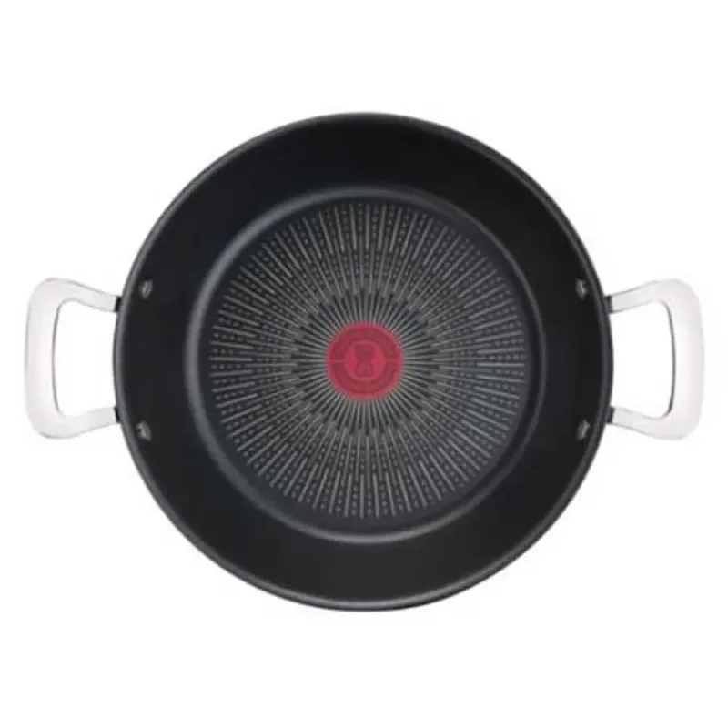 Unlimited Wok met Deksel - 26cm - Titanium Anti-Scratch by Tefal in Black – product photo 2 of 4
