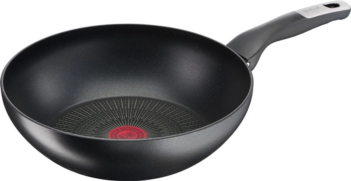 Unlimited Wokpan - Ø 28cm van Tefal in Zwart – productfoto