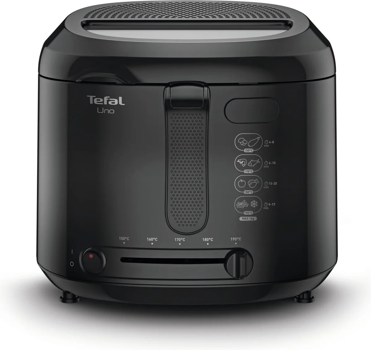 Uno FF2038 - Friteuse - 1 kg inhoud van Tefal in Zwart – productfoto