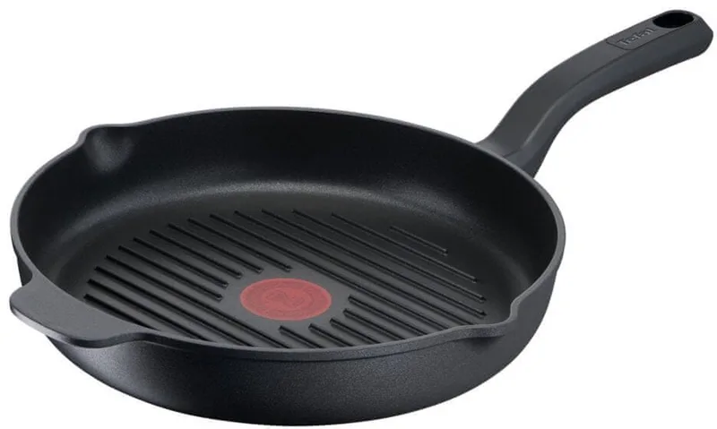 van de Chef Grillpan 26 cm - Anti-Aalbak, Indutry van Tefal in Zwart – productfoto
