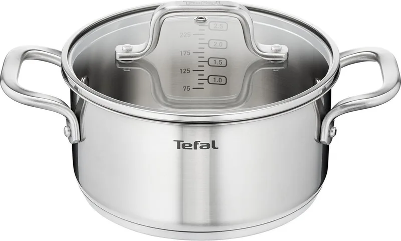 Virtuoso E49244 - Kookpan 20 cm by Tefal in Silver – product photo