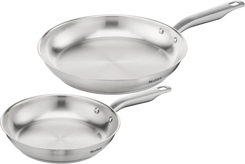 Virtuoso - Pannenset - Ø24 en Ø28 cm - Inductie - Duurzaam by Tefal in Rvs – product photo