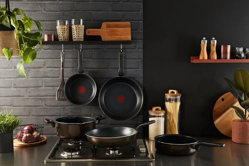 XL Force - Koekenpan - Ø 32 cm - Extra Diep - Niet Geschikt voor Inductie von Tefal in Schwarz – Produktfoto 5 von 5
