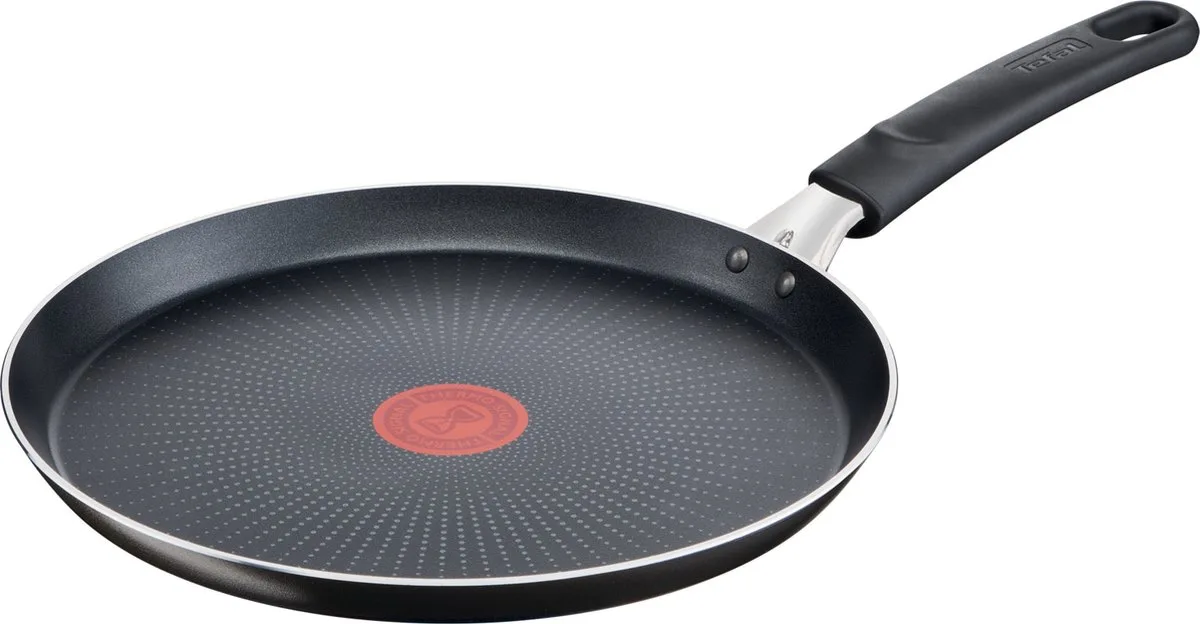 XL Intense - Pannenkoekpan - Ø25 cm - Niet Geschikt voor Inductie - Anti-aanbaklaag - Lichtgewicht de Tefal en Noir – photo produit