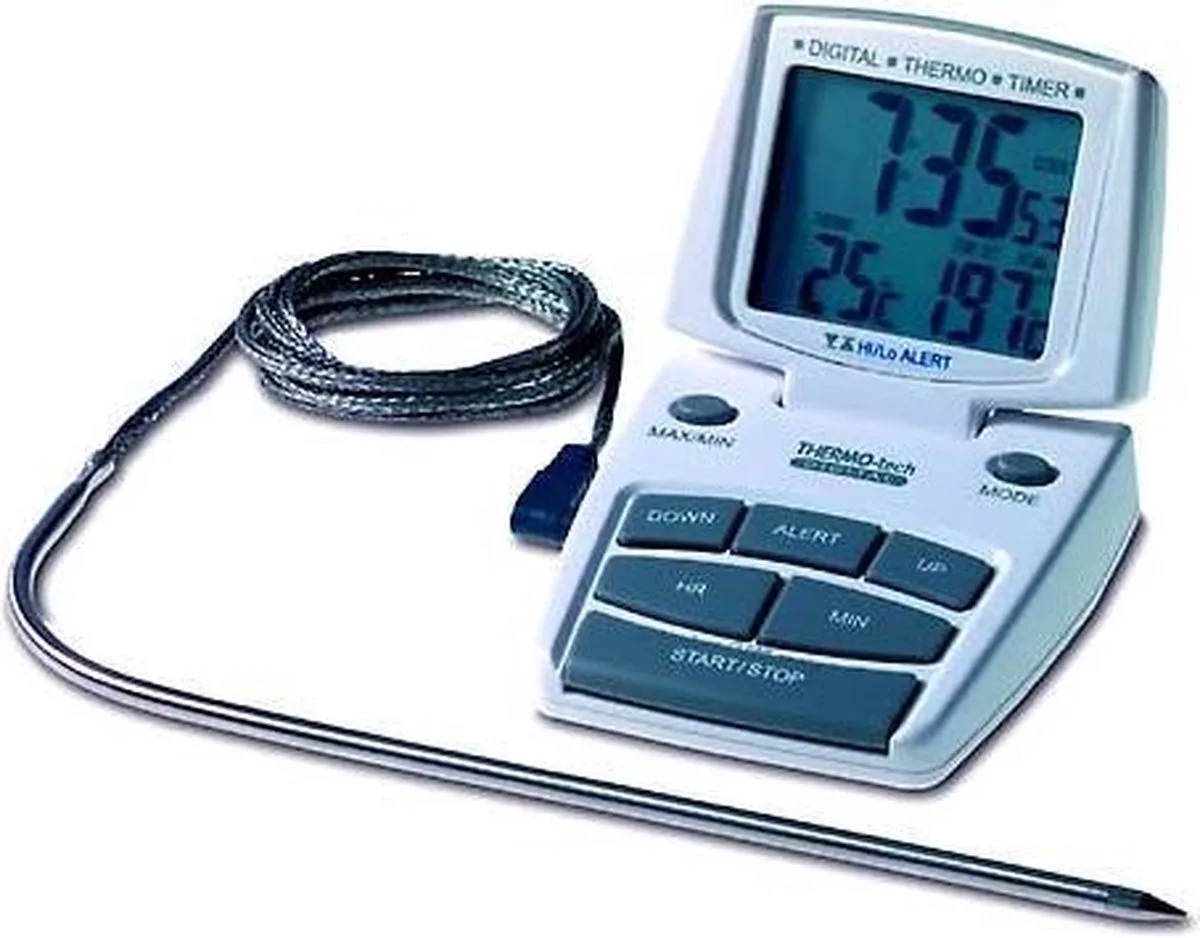 Digitale kern thermometer van TFA Dostmann in Wit – productfoto