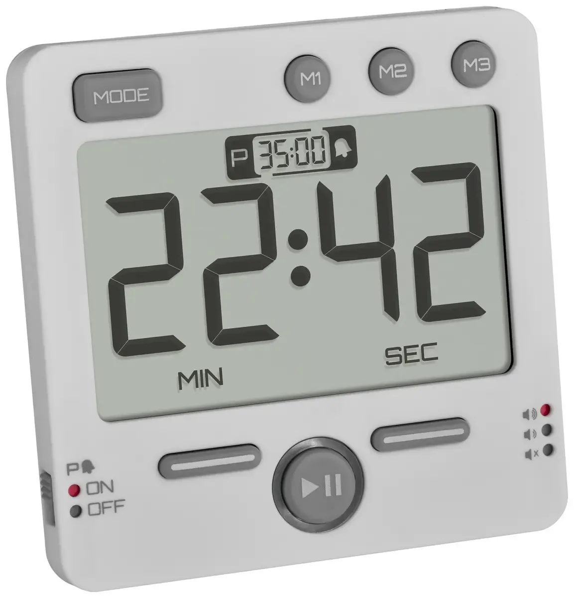 Dostmann 99HOURS Minuteur numérique von TFA Dostmann in Weiß – Produktfoto