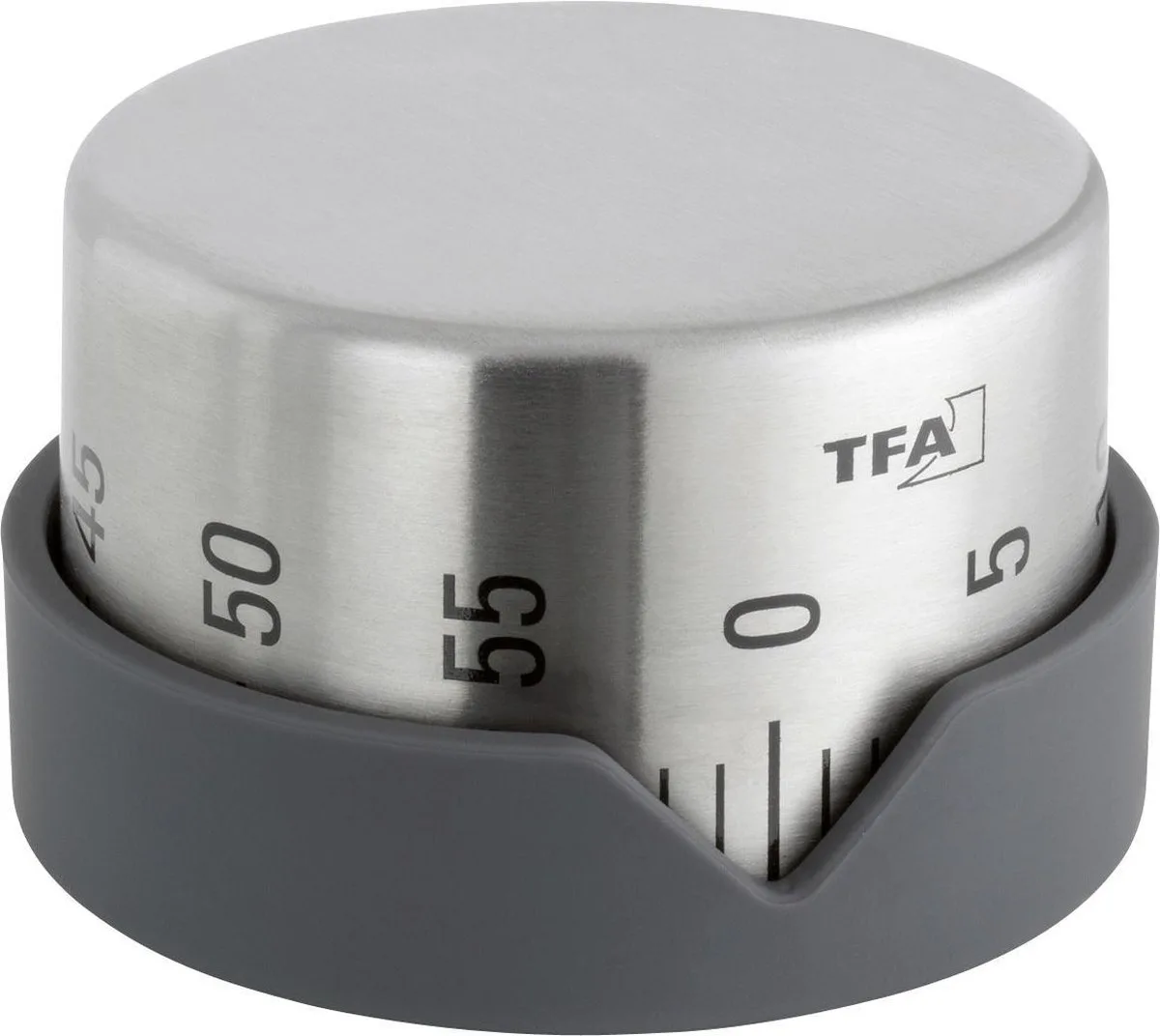 TFA 38.1027.10 Kookwekker van TFA Dostmann in Rvs – productfoto
