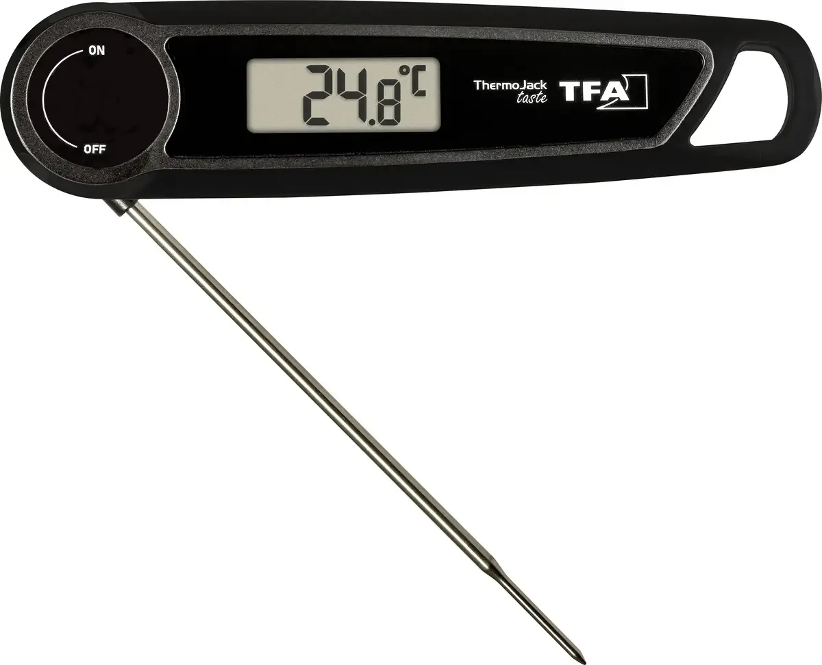 THERMO JACK TASTE Barbecuethermometer by TFA Dostmann in Black – product photo