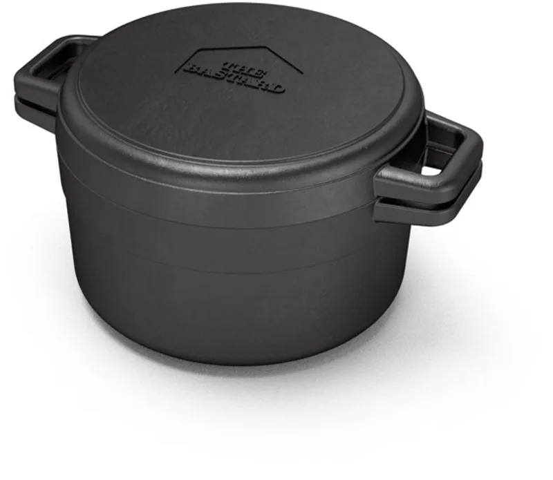 Dutch Oven & Griddle The Bastard Maat S Diameter 20 cm. by The Bastard in Grey, Black – product photo
