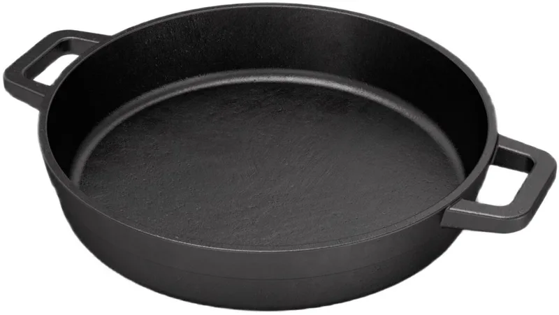 Fry Pan Cast Iron Medium - 24cm by The Bastard in Black – product photo