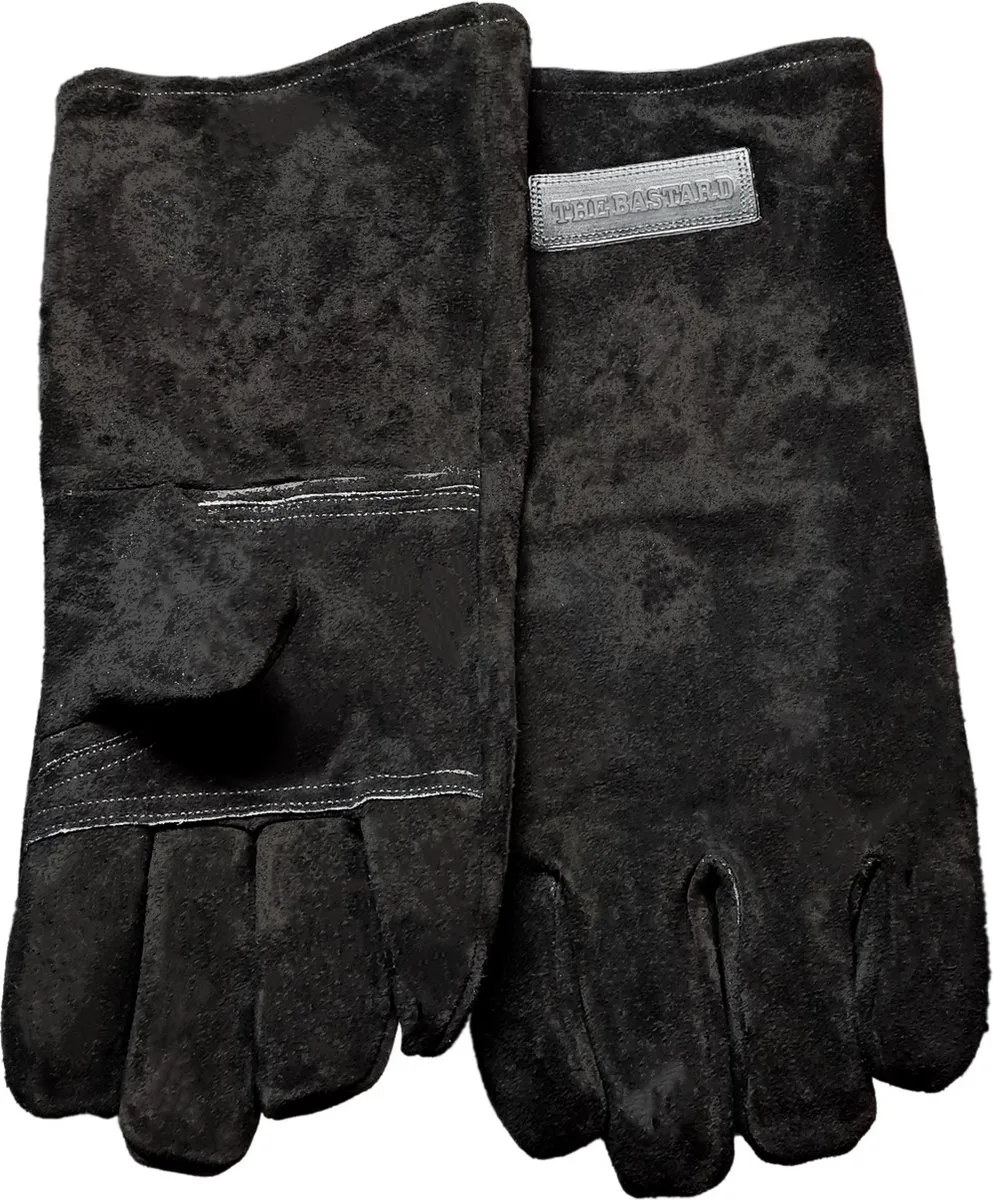 Heat Protected Gloves one size van The Bastard in Zwart – productfoto