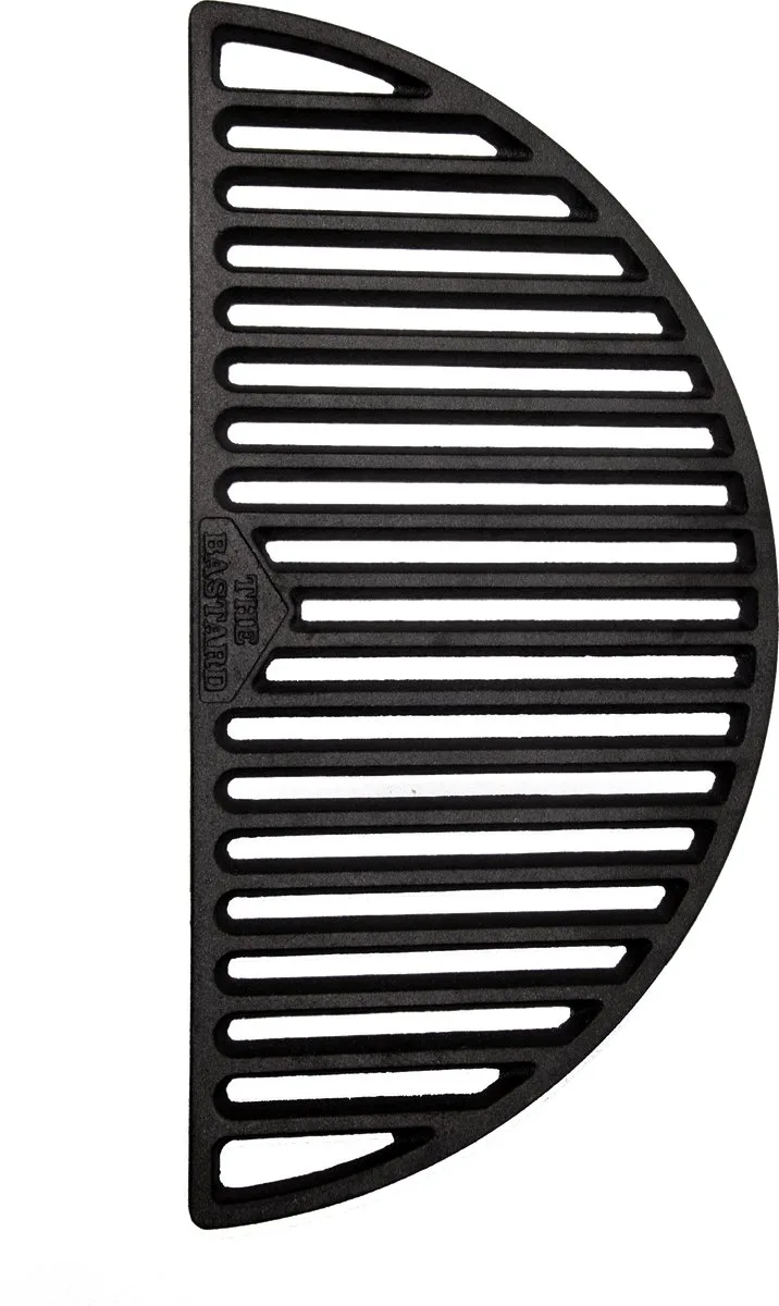 Medium - Grillrooster - Half Moon - Gietijzer de The Bastard en Noir – photo produit