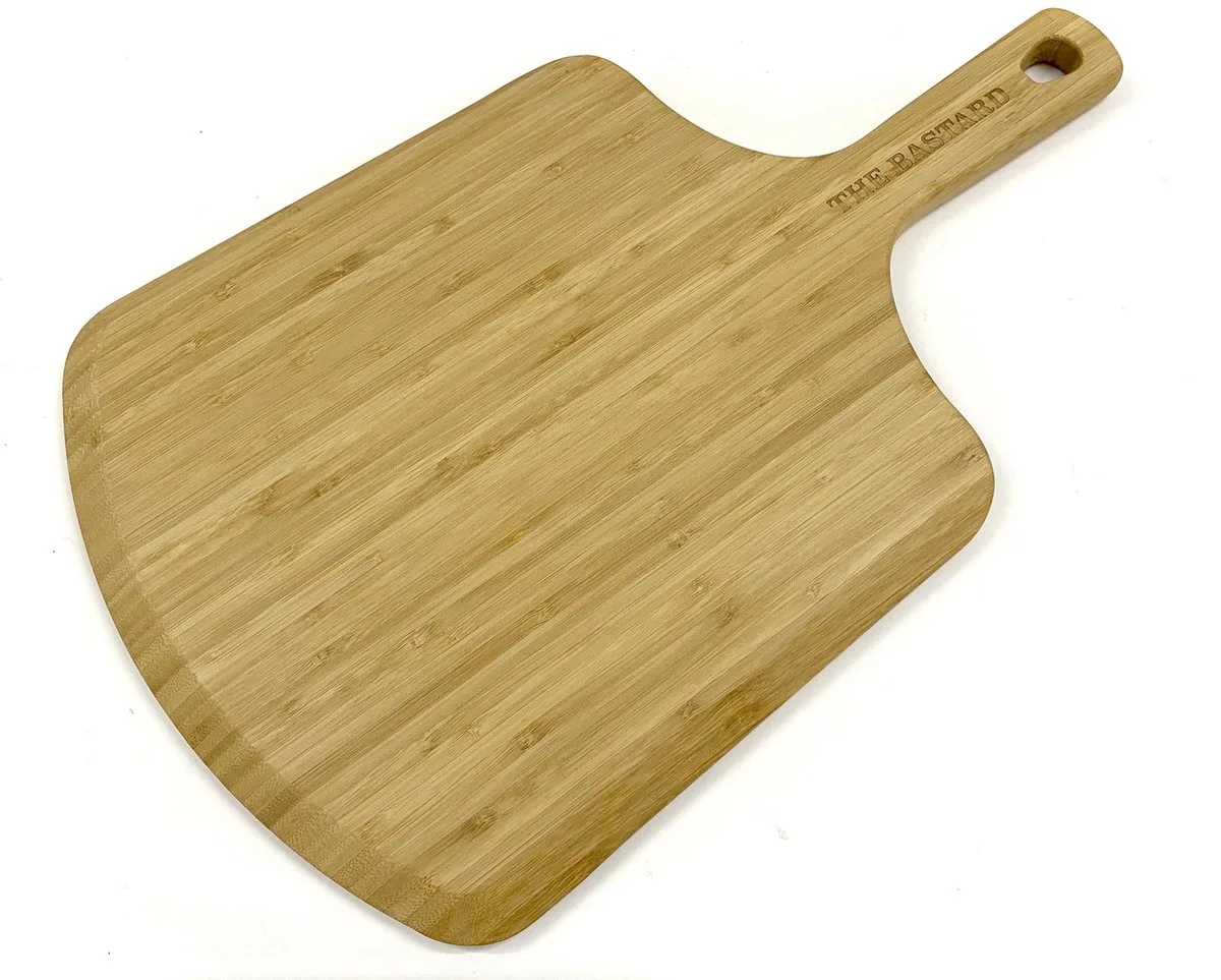 Pizza Peel 2021 Wood - Houten pizzaschep de The Bastard en Hout – photo produit