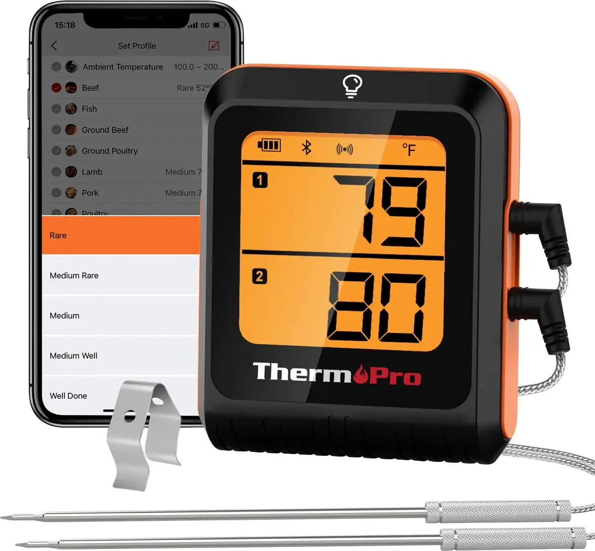 TP920W Barbecuethermometer van ThermoPro – productfoto