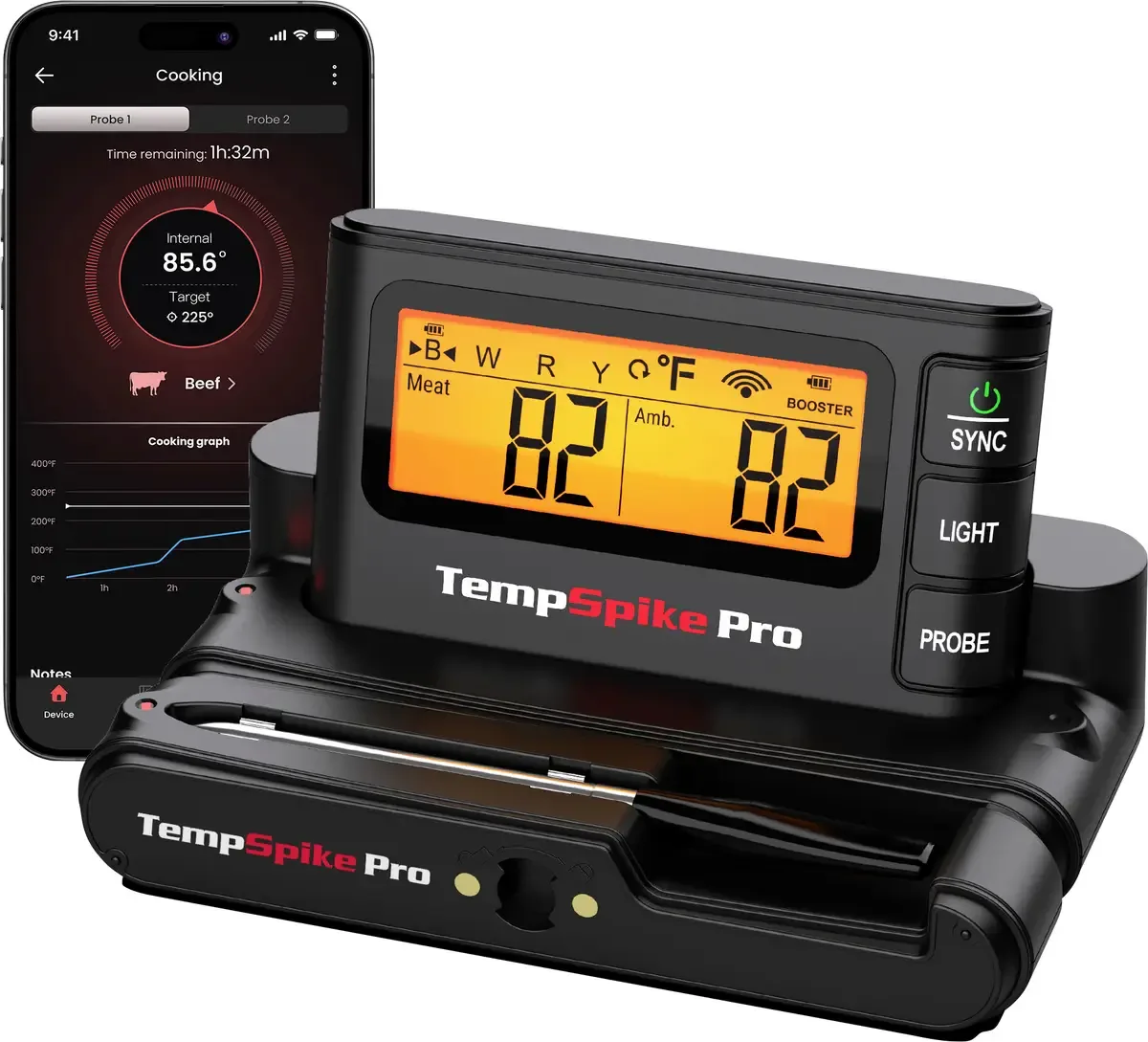 TP980W Barbecuethermometer von ThermoPro – Produktfoto