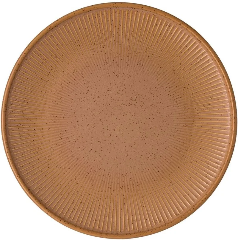 Bord Clay Earth - 22 cm - handgemaakt by Thomas in Aarde – product photo