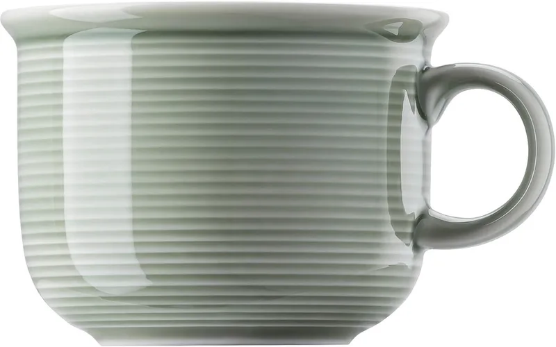 Mossgroene Koffiekop - Stijlvol en Duurzaam Porselein by Thomas in Mossgroen – product photo
