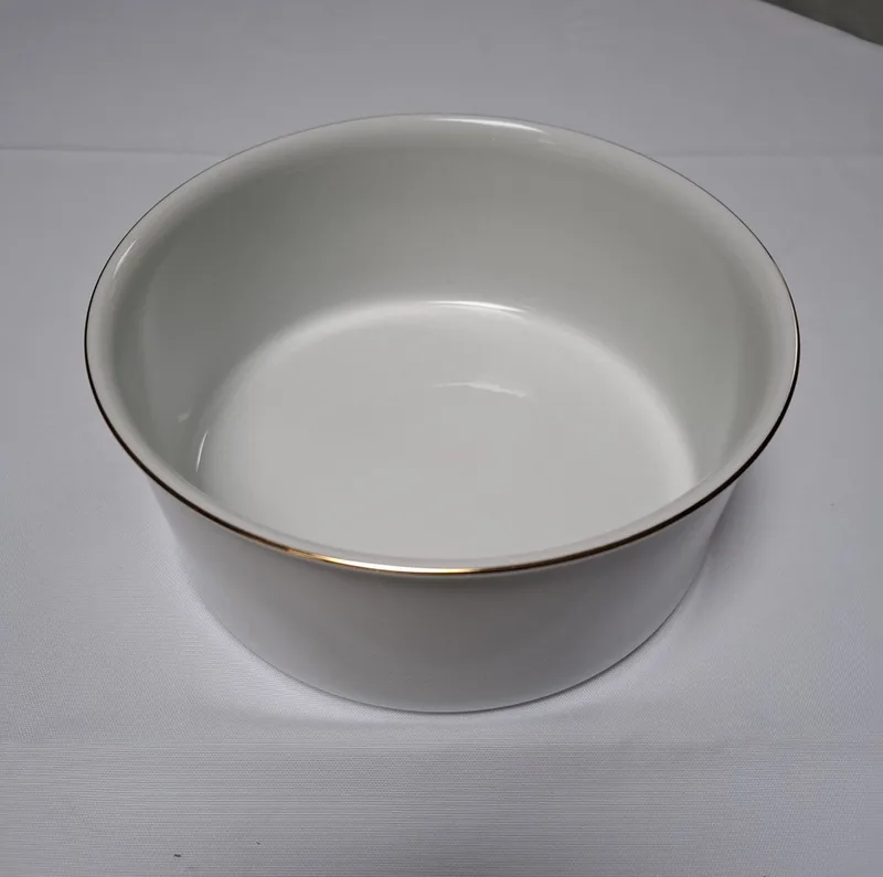 Rosenthal Thomas Medaillon goud slakom 21 cm Glansgoldband 2 mm by Thomas in Wit met gouden rand – product photo