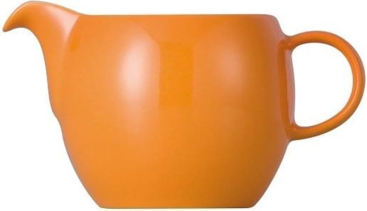 Sunny Day Orange Melkkannetje - 0,2 Liter - Oranje van Thomas in Wit, Oranje – productfoto